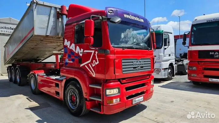 Pазбираем грузовик MAN TGA 2000-2008