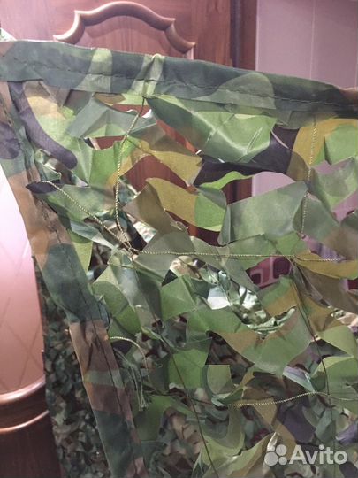 Маскировочная камуфляжная сеть, 2х3, 3x5 м, лес