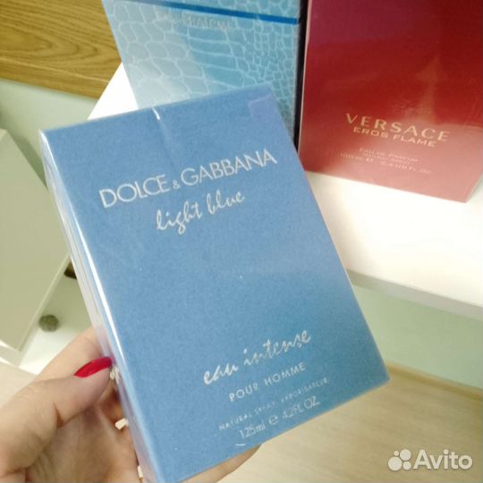 Light blue intense, Dolce, мужская туалетная вода