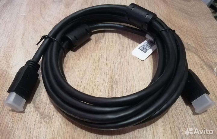 Кабель hdmi, VGA, AUX, питания. 3 метра