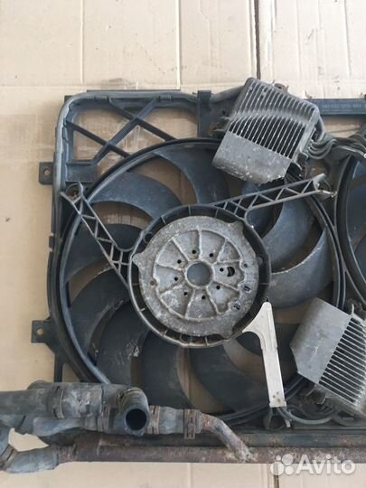 Вентилятор радиатора Фольксваген Фаэтон(1509)