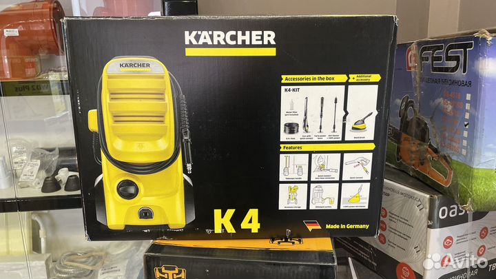 Новая мойка Karcher K 4 Compact