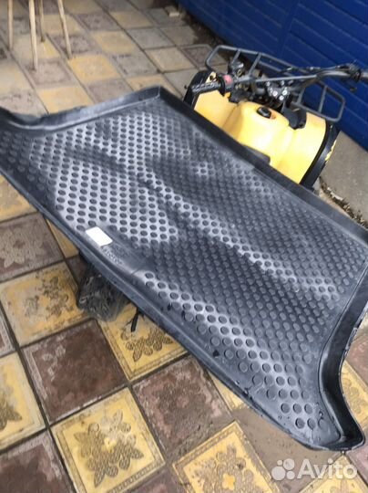 Коврик резиновый с бортиком на киа рио х лайн