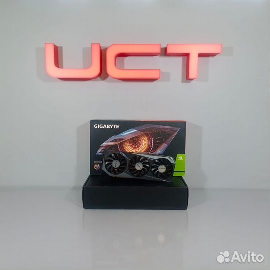 Видеокарта Gigabyte Geforce RTX 3060TI gaming PRO