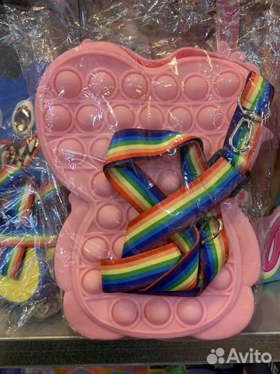 Хаги ваги сумочка - 20см. Силиконовая