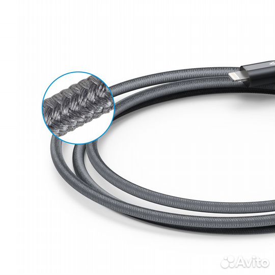 Кабель Anker PowerLine+ Lightning 3m Black