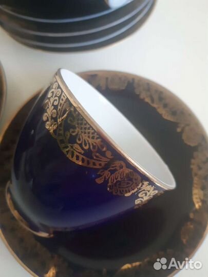 Кофейная пара, фарфор лфз