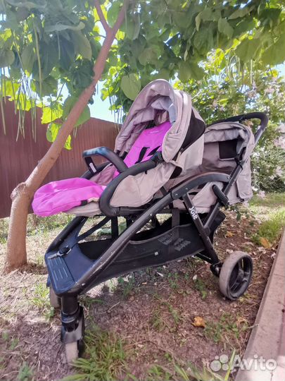 Коляска для двойни joie