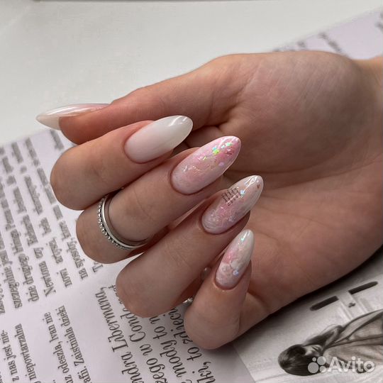 Наращивание ногтей,коррекция, гель лак, шеллак