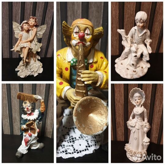 Немецкие статуэтки,фарфор прошлого века