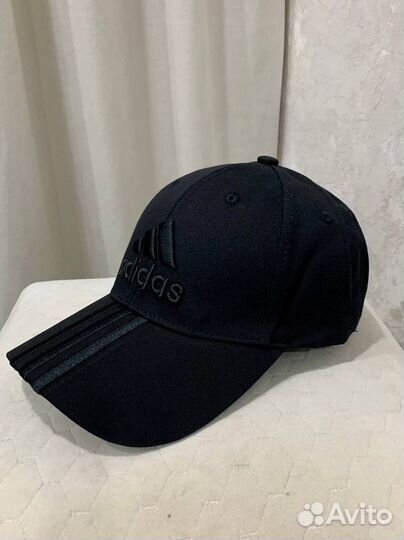 Бейсболки adidas, мужская, черная