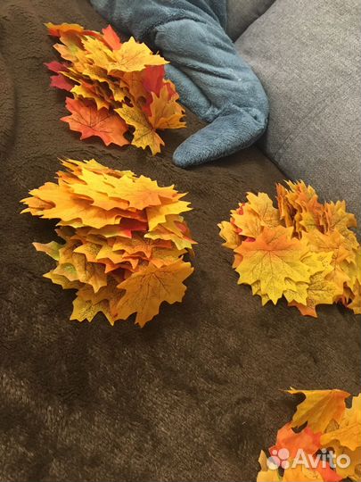 Искусственные листья для декора