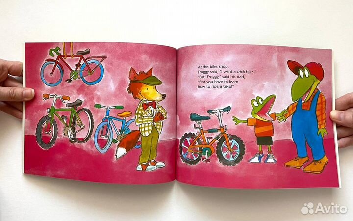Детские книги на английском языке froggy