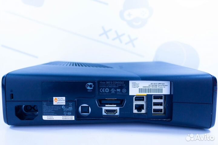 Игр. приставка Xbox 360 Slim/E 320GB FB б/у + игры