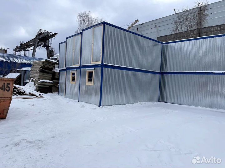 Блок контейнеры двухкомнатные без переплат