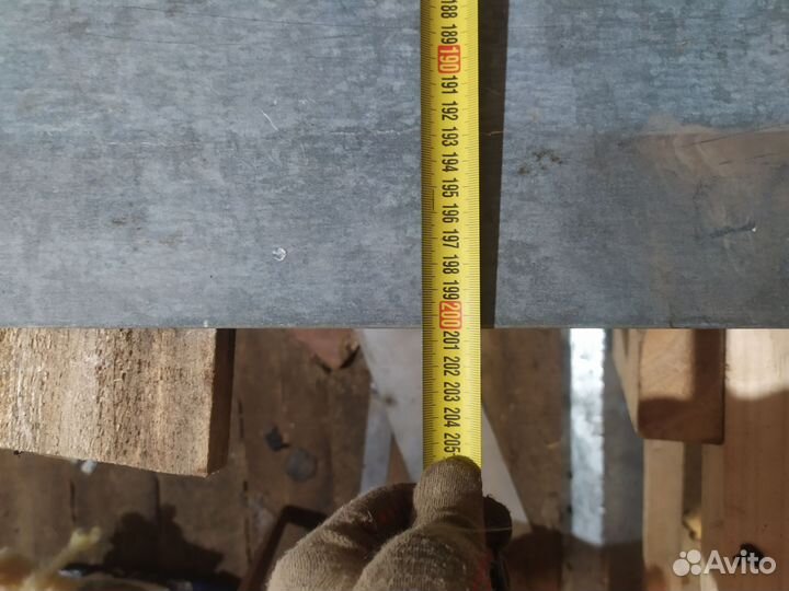 Лист оцинкованный бу