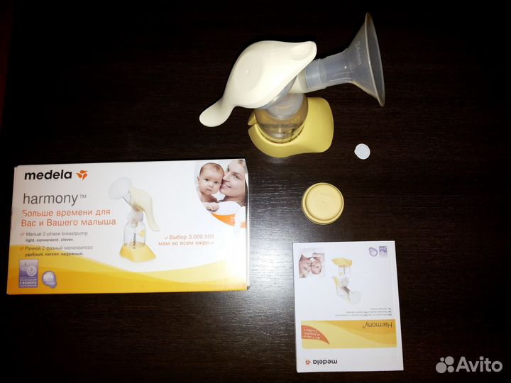 Ручной молокоотсос medela harmony