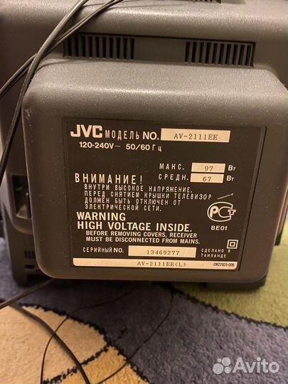 Телевизор JVC с тв приставкой