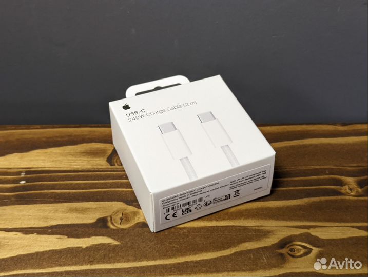 Кабель Apple 240W Charge Cable 2 метра USB-C