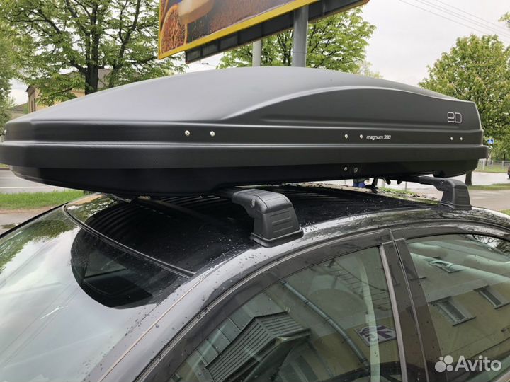 Автобокс на крышу LADA Kalina ED Магнум