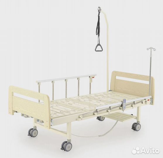 Медицинская кровать металическая с механизмом