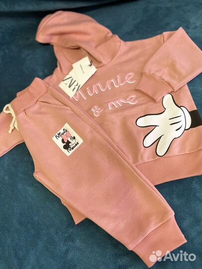 Костюм Мини с капюшоном для девочки (86-116р)