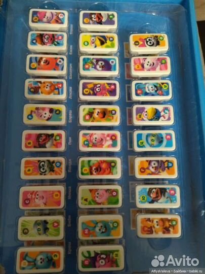 Домиино от ленты смешарики