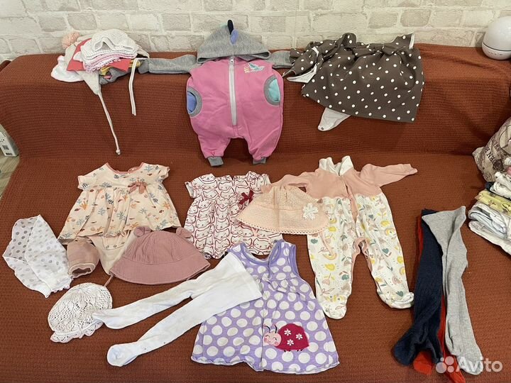 Коробка вещей на девочку