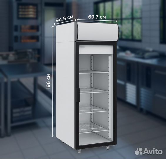 Шкаф холодильный polair DM107-S