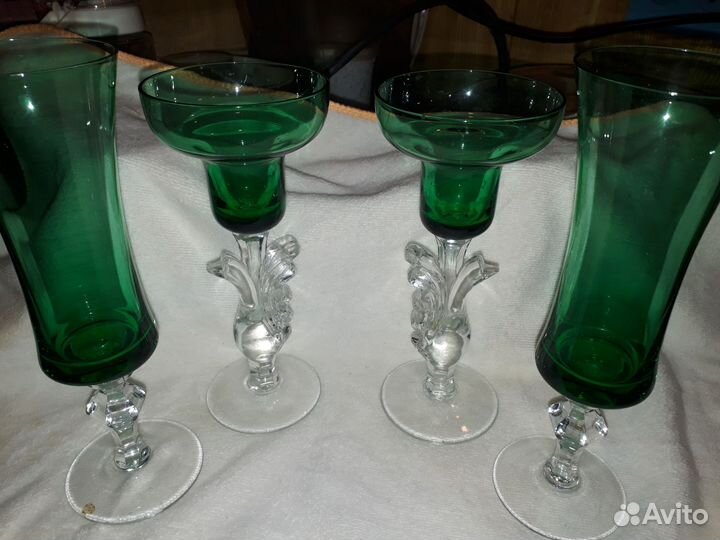 Бокалы и подсвечник