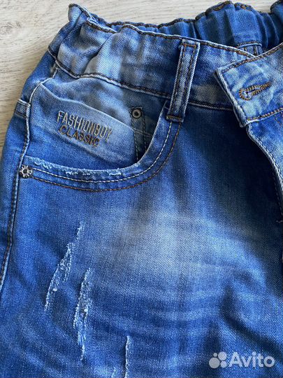 Шорты джинсовые для мальчика 140