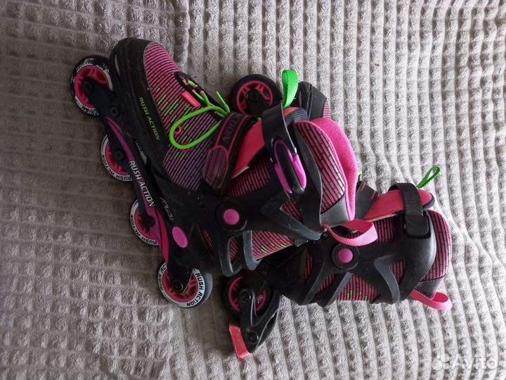 Роликовые коньки раздвижные