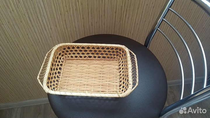 Конфетница, хлебница плетёная