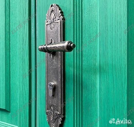 Уличная двустворчатая дверь с терморазрывом ED-226