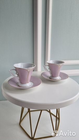 Чайная пара Чайно кофейный сервиз Yаmаsеn gold