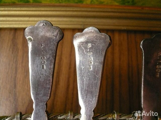 Набор чайных ложек. СССР 70-е годы