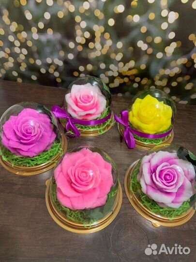 Цветы из мыла к 8 марта и на другие праздники