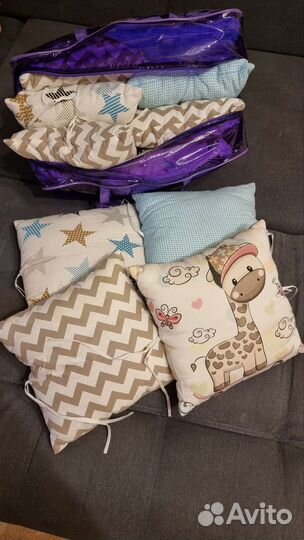 Подушки для детской кроватки