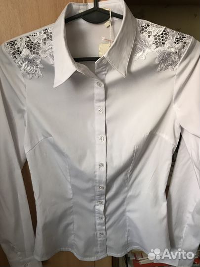 Детская одежда для девочек, школьная блузка рубашк