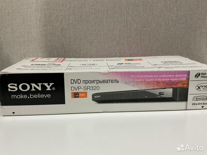 Dvd плеер sony
