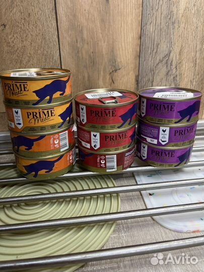 Корм для кошек prime meat
