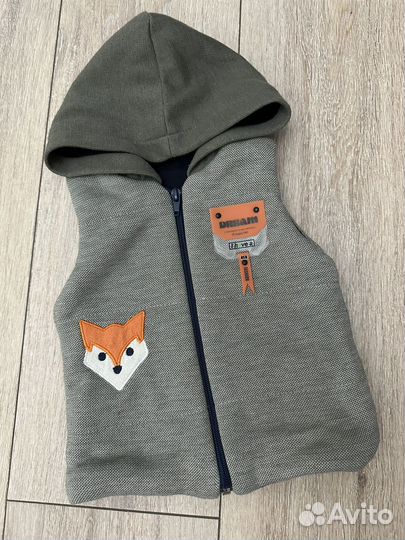 Безрукавка для мальчика 74