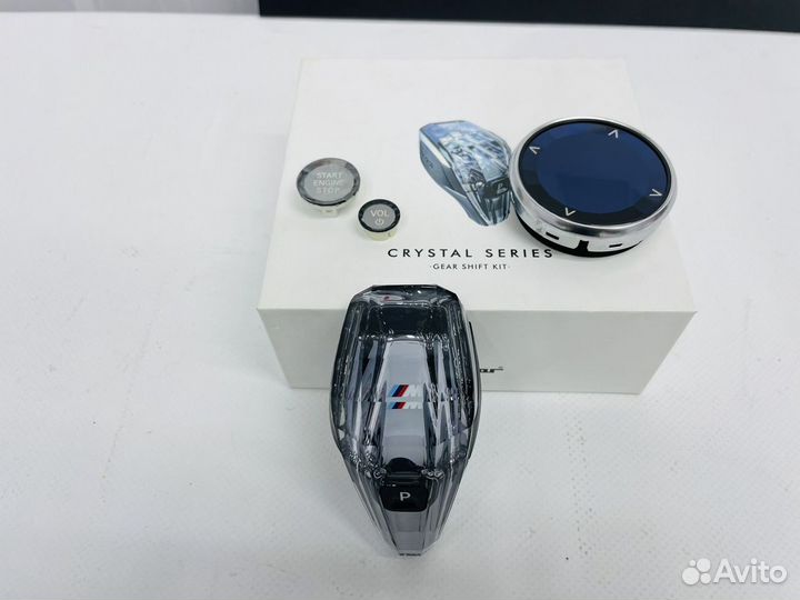 Хрустальная ручка АКПП для BMW X7 G07 М Логотип
