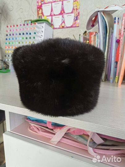 Норковая шапка мужская