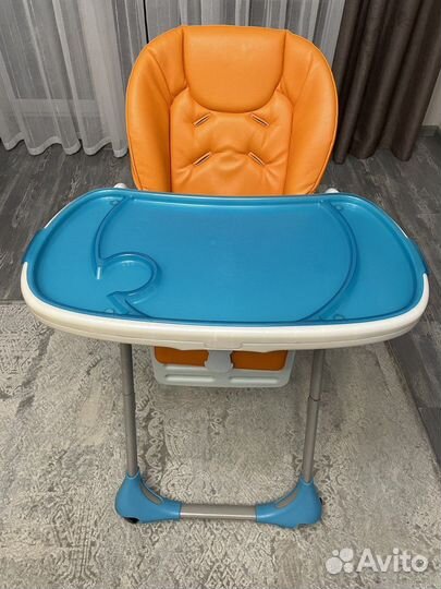 Детский стульчик для кормления chicco polly