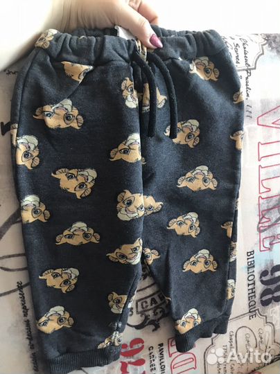 Штаны демисезонные б/у детские 80-86