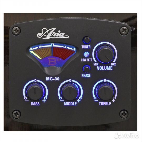 Электроакустическая гитара Aria AWN-15CE BLS