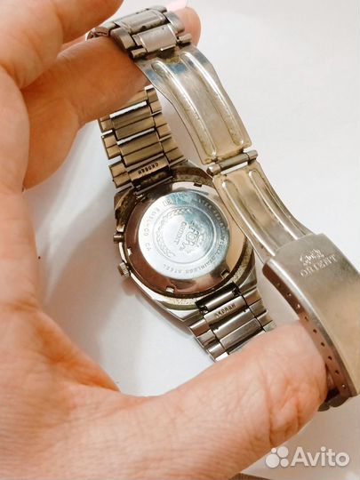 Часы винтажные ориент Япония под восстановление