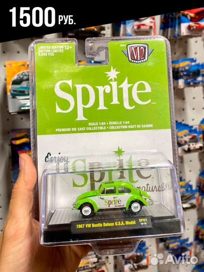 M2 Machines Volkswagen Beetle Deluxe Sprite