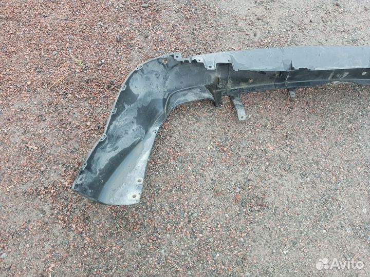 Outlander xl юбка спойлер заднего бампера датчики